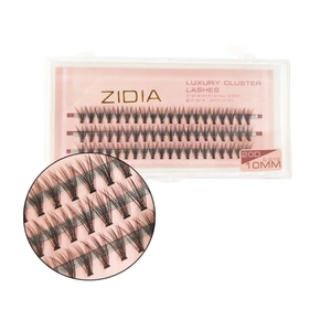 Вії пучкові (3 стрічки, розмір 10 мм)