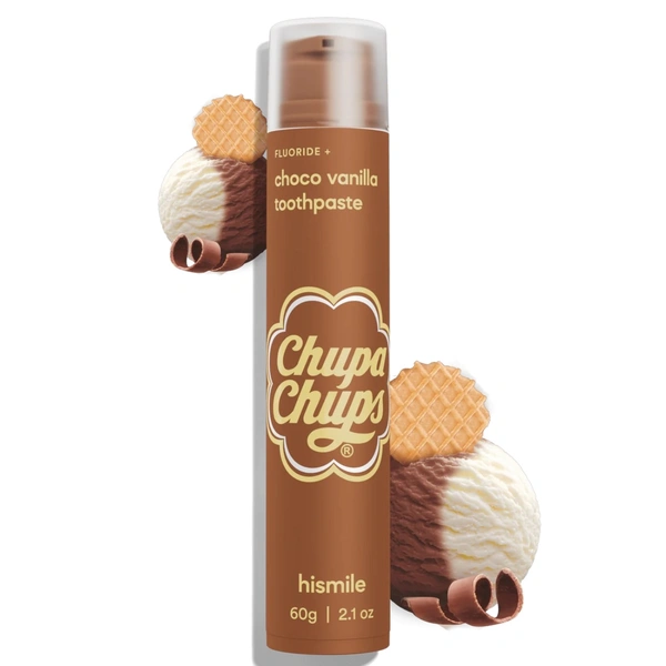 Зубна паста з шоколадно-ванільним смаком