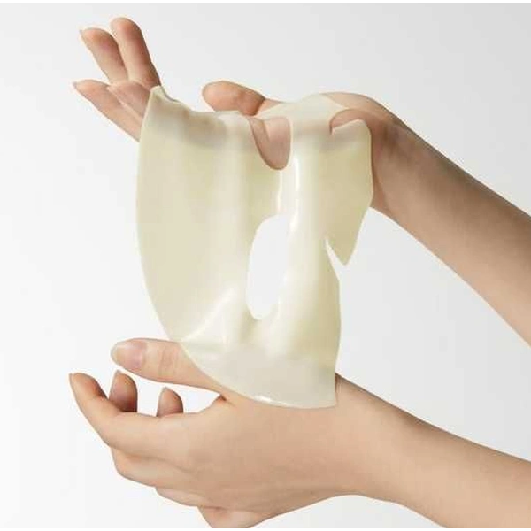 Освітлювальна гідрогелева маска з койєвою кислотою та куркумою