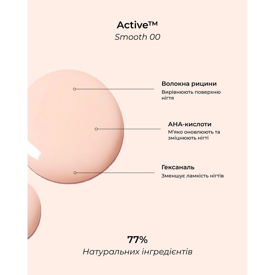 Засіб для нігтів з ефектом CC-лаку та сатиновим фінішем