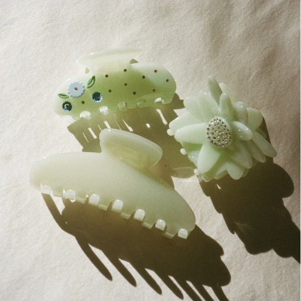 Велика заколка-краб для волосся