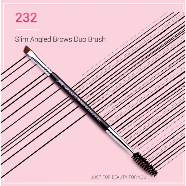 Пензлик для нанесення помадки та тіней для брів