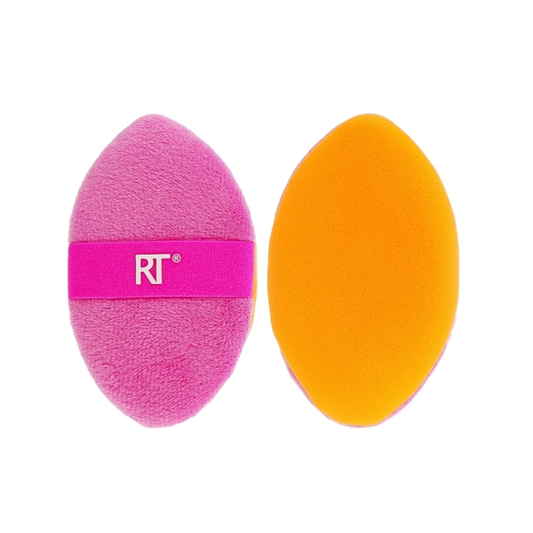 Двосторонній спонж для сухих та кремових текстур