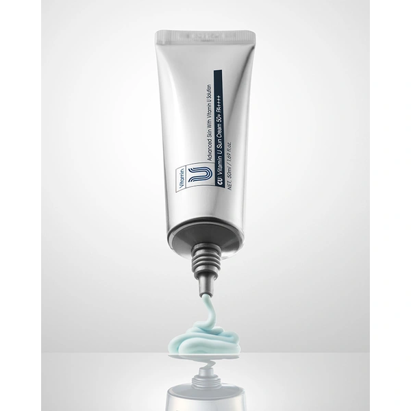 Заспокійливий cонцезахисний крем з вітаміном U та пептидами