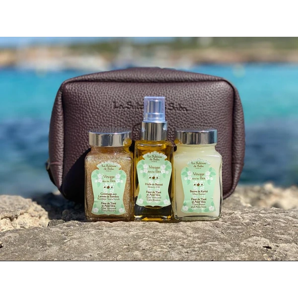 Набір подарунковий (лосьйон для тіла+крем для тіла масло ши+шимерна олійка)