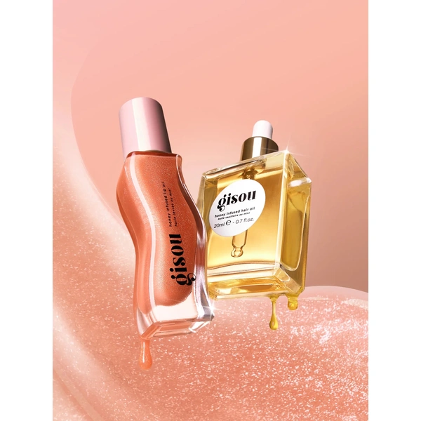 Лімітований подарунковий набір з блиском та олійкою для волосся