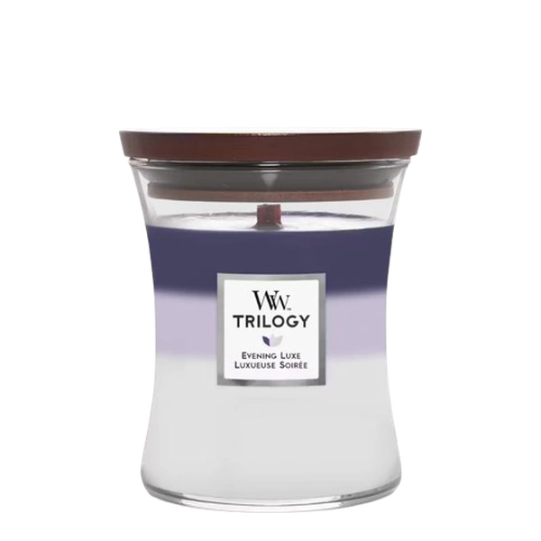 Ароматична свічка з ароматом сливи, евкаліпта та лаванди