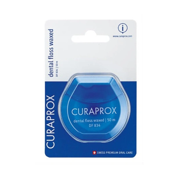 Зубна нитка вощена з мятою