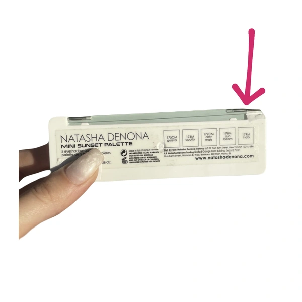 УЦІНКА Палітра тіней у міні форматі