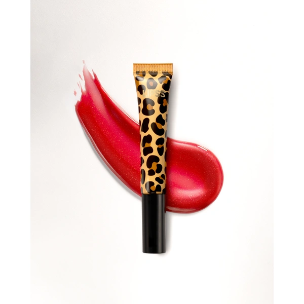 Блиск для губ з пептидами з ароматом вишневого брауні