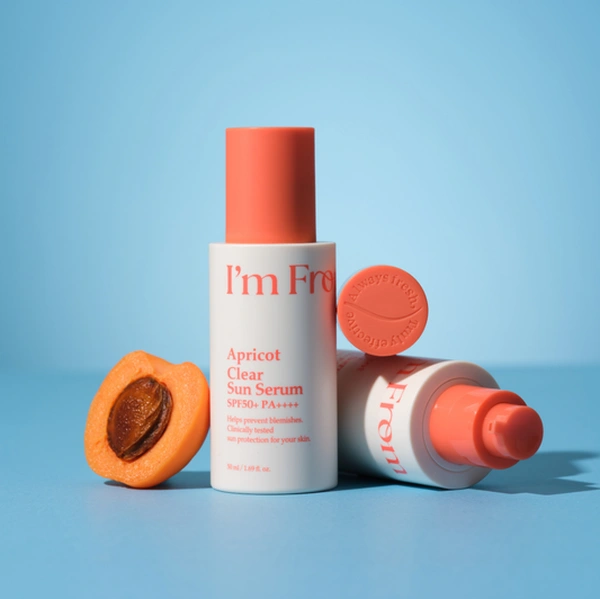 Сонцезахисна сироватка з абрикосом