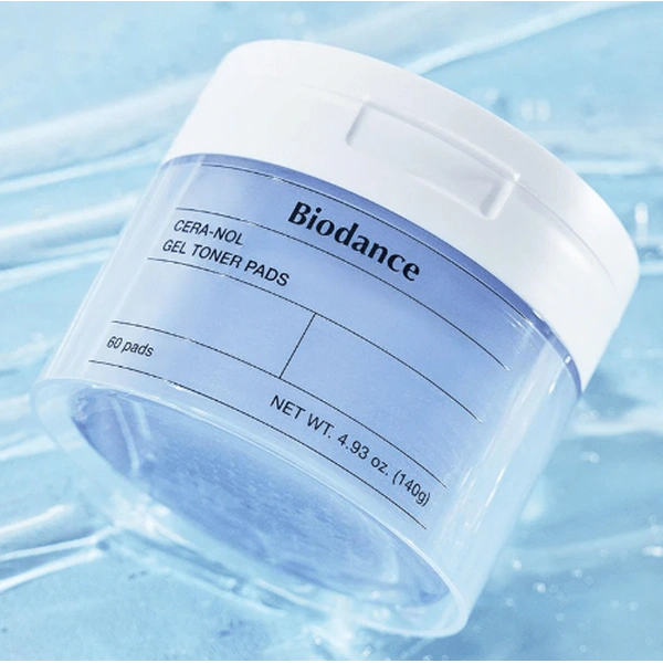 Зволожувальні гелеві тонер-педи для обличчя з керамідами (60шт)