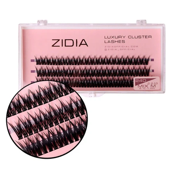 Вії пучкові (3 стрічки, розмір 9,10,11 мм)