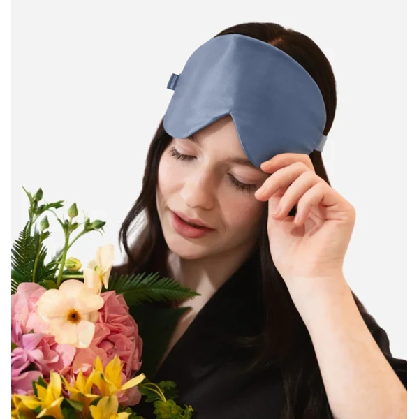 Шовкова маска для сну