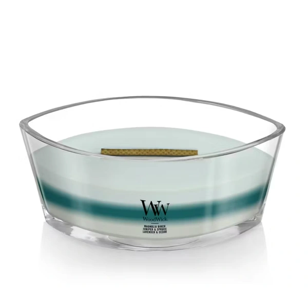 Ароматична свічка з ароматом базиліка, шавлії та пачулі