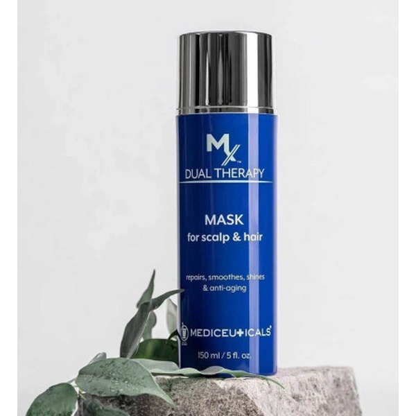 Відновлювальна та антивікова маска для волосся і шкіри голови