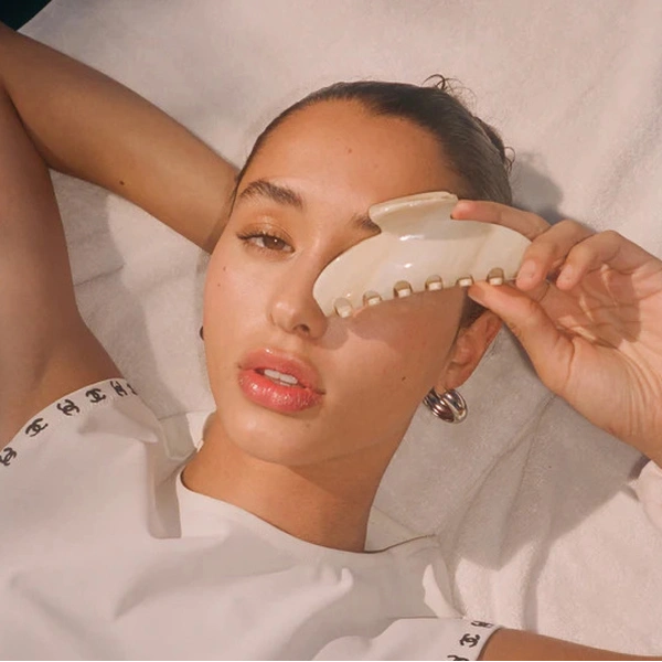 Велика заколка-краб для волосся