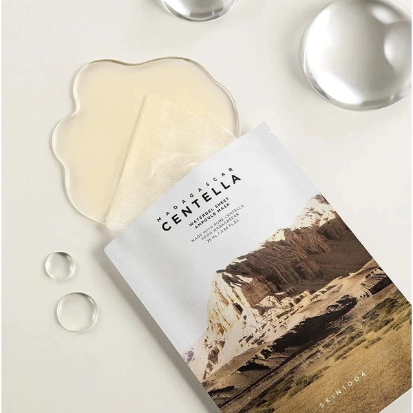 Зволожувальна гелева маска з центелою