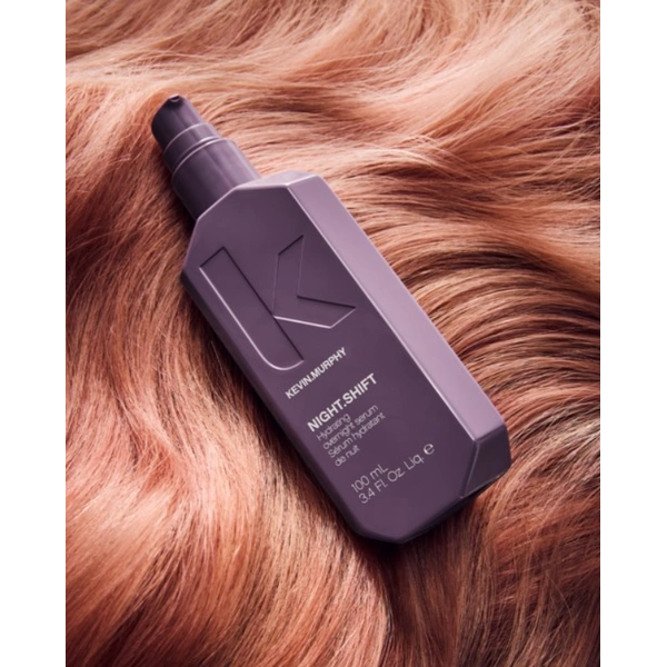 Зволожувальна нічна сироватка для волосся