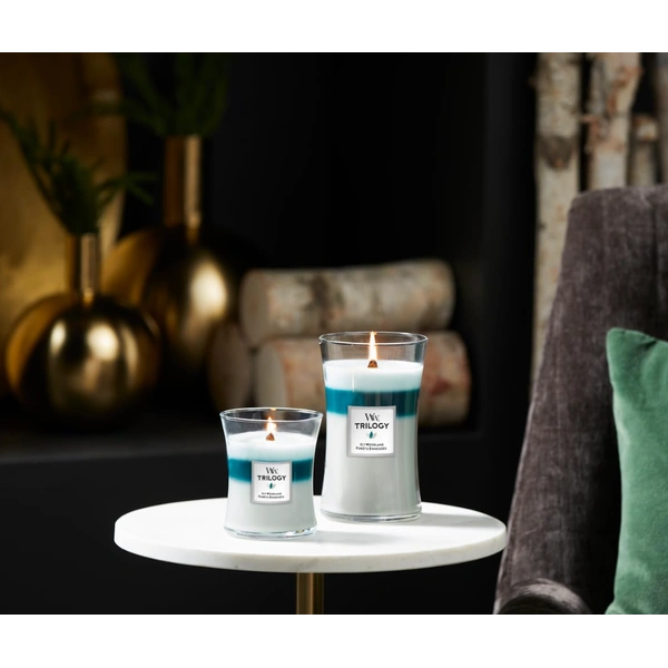 Ароматична свічка з ароматом базиліка, шавлії та пачулі