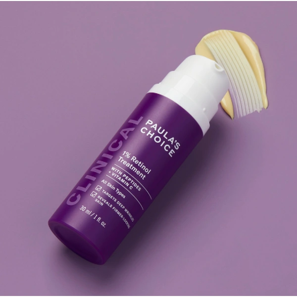 Кремова сироватка з ретинолом 1%