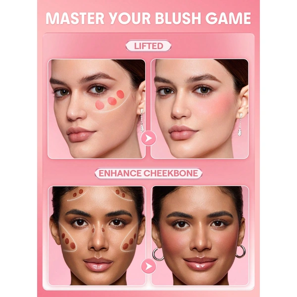 Рідкі матові рум'яна для обличчя