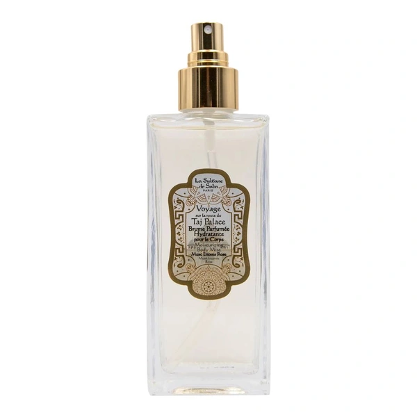 Зволожуючий спрей для тіла з ароматом мускусу, ладана та троянди