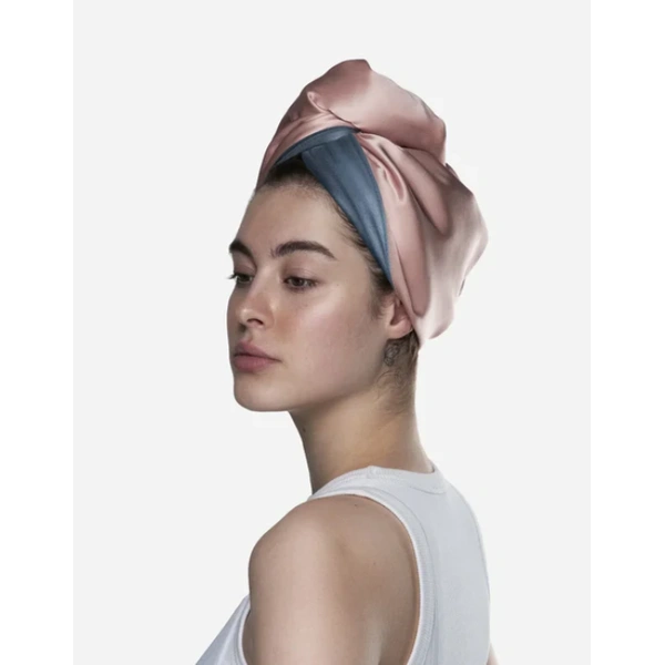 Шовковий тюрбан для вологого волосся