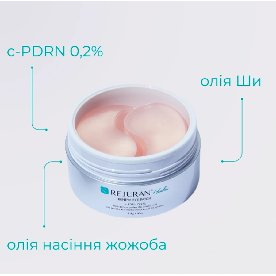 Патчі з полінуклеотидами під очі
