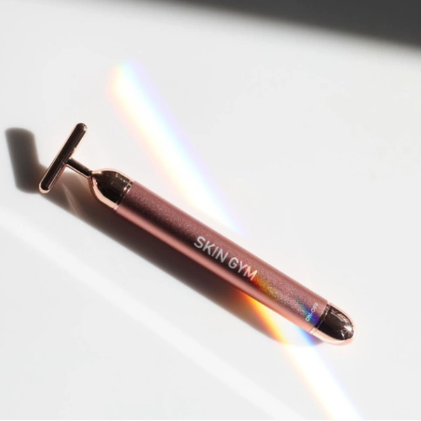 Масажний вібро-ролер для обличчя т-подібний