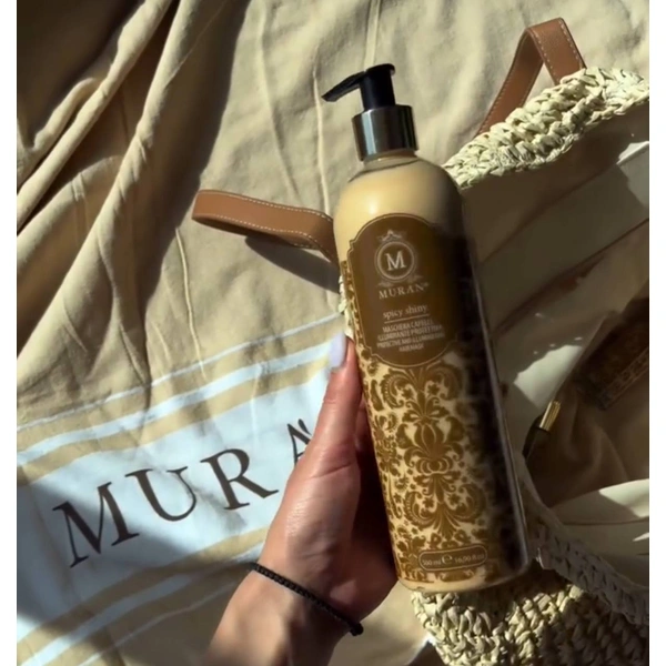 Захисна маска для сяйва волосся