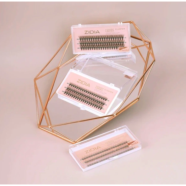 Вії пучкові (3 стрічки, розмір 12 мм)