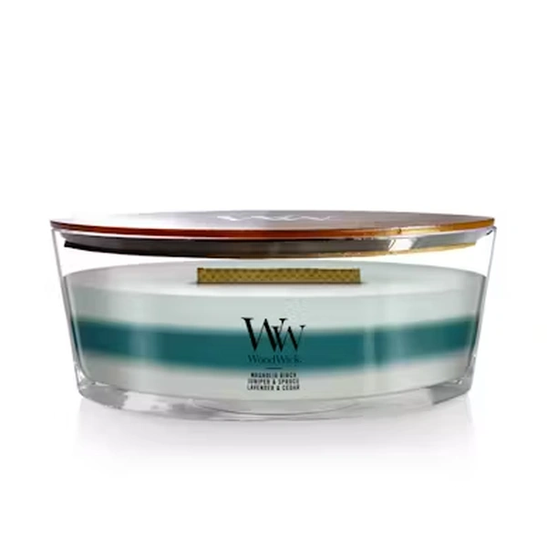 Ароматична свічка з ароматом базиліка, шавлії та пачулі