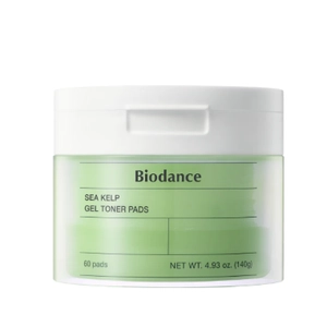Зволожувальні та заспокійливі гелеві тонер-педи з екстрактом морських водоростей (60шт)