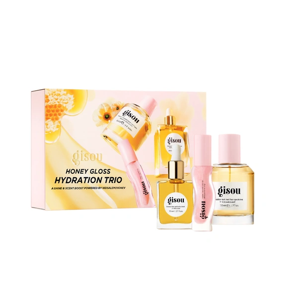 Лімітований продарунковий набір з блиском для губ та олійкою для волосся