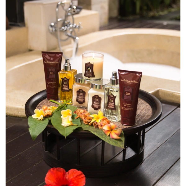 Набір подарунковий (крем для тіла масло каріте+скраб+олійка)