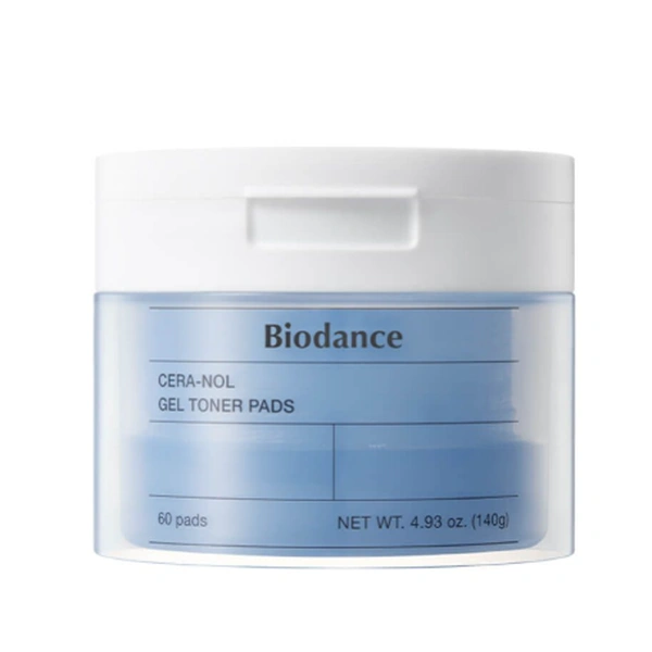 Зволожувальні гелеві тонер-педи для обличчя з керамідами (60шт)