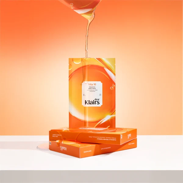 Тканинна маска для обличчя з вітамінним комплексом