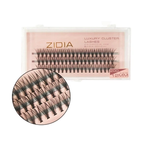 Вії пучкові (3 стрічки, розмір 12 мм)