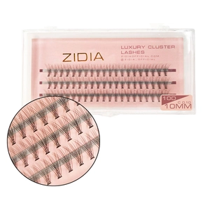 Вії пучкові (3 стрічки, розмір 10 мм)