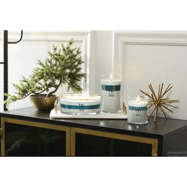 Ароматична свічка з ароматом базиліка, шавлії та пачулі