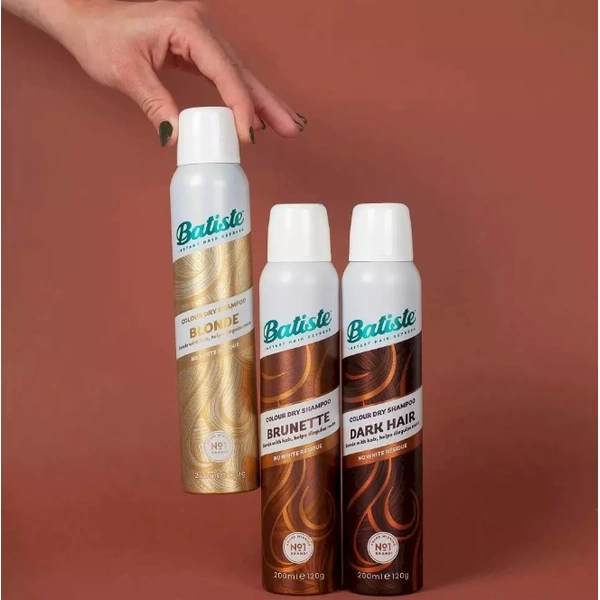 Відтінковий сухий шампунь для світлого волосся