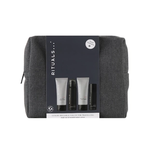 Чоловічий подарунковий набір (шампунь+лосьйон+гель-пінка для душу+антипреспірант+косметичка)