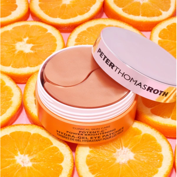 Антиоксидантні гідрогелеві патчі для шкіри навколо очей із вітаміном С (60шт)