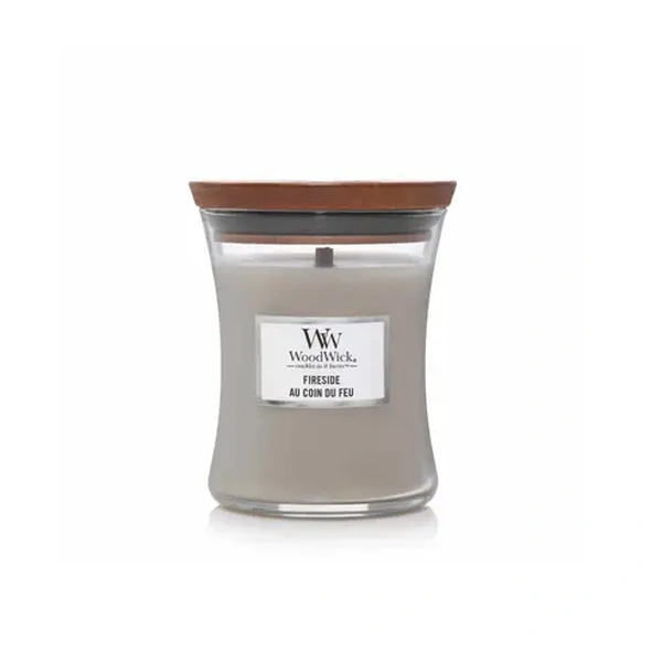 Ароматична свічка з ароматом копченого дерева та яблучної шкірки