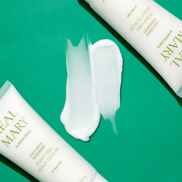 Очищувальна маска для шкіри голови з морською сіллю