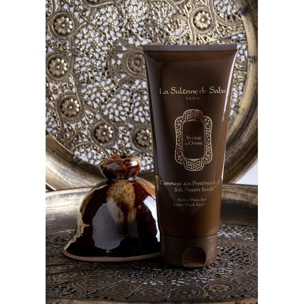 Шовковий скраб для тіла