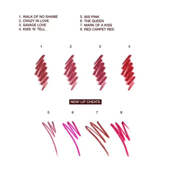 Водостійкий м'який олівець для губ