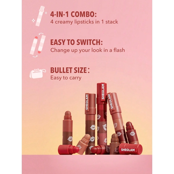 Помада для губ 4 в 1