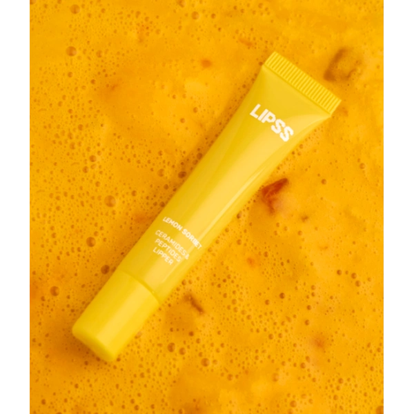 Блиск для губ з пептидами з ароматом лимонного сорбету